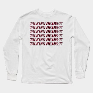 hipster boho fanatics bands 80s Long Sleeve T-Shirt